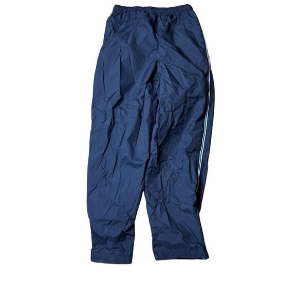 Y2K Nike Nylon Track Pants Gray Blue Medium - Picture 4 of 7